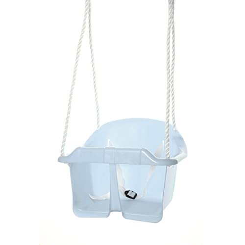 Hörby Bruk 4020 babyschommel (schommel/kinderschommel/kunststof schommel) lichtblauw, kunststof, max. 20 kg, blauw