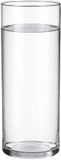Home & Styling Bloemenvaas - Cilinder vorm - transparant - glas - 19 x 55 cm