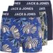 Jack & Jones Junior Jack & Jones Hendo Leaves Trunks Boxershorts Jongens (3-pack) - Maat 140