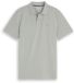 Tom Tailor Piqué-poloshirt met geborduurd logo - Maat XL - iron mint
