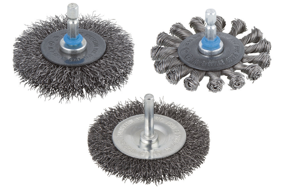 Wolfcraft 1 wire wheel brush