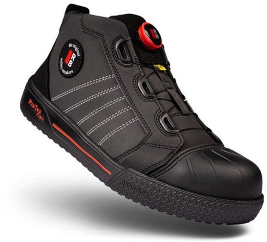 Redbrick Sprint BOA Sneaker S3S - Zwart - 45