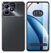 Tumundosmartphone Siliconen hoes, TPU-gel, transparant, voor Realme C51