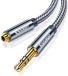 Essager Câble d'extension AUX mâle 3,5 mm vers femelle 3,5 mm tressé 2 m