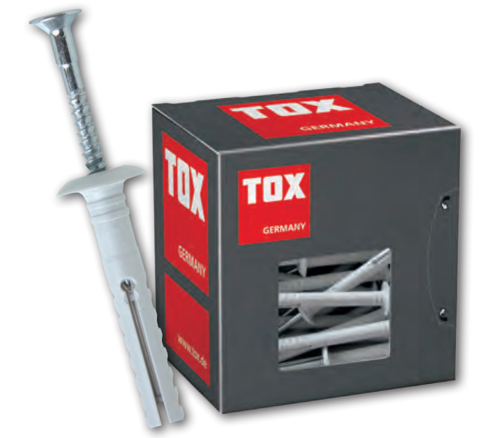 Tox Attack Metal - 50 stuks - grijs - 6 mm