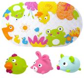 4KidsOnly Boerderij Badmat Set - Multi Colour