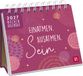 Mini-Wochenkalender Groh Verlag Mini-Wochenkalender 2027: Einatmen. Ausatmen. Sein.