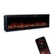 GF Core GLOW FIRE Core 127 Elektrische wandhaard met realistisch 3D led-vuur, verwarming en open haard, app-bediening, kreukeleffect en timer, max. 1800 W, 127 x 35 x 12 cm