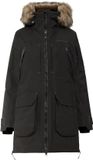 Didriksons Dames Parka Ceres Zwart Polyester Maat 42