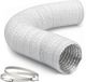 Merkloos Relaxdays Afvoerslang - Ø 75 mm - 5 m - wit