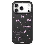 Youngkit Coque MagSafe iPhone 17 Pro Max en TPU Sweetheart Story Series - Noeud doux