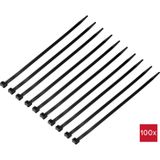 TRU COMPONENTS TC-12533364 Kabelbinder 300 mm 7.6 mm Zwart 100 stuk(s)