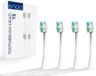 ENOA Brosses de remplacement T5/T5+ – 4 pièces – Nylon DuPont moyen-souple