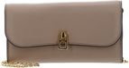 COCCINELLE Portefeuille Magie Mini Bag Wallet Cuir grainé Beige Toasted