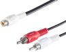 1aTTack.de 1x 0,2m Tulp Y-adapter 1 bus naar 2 stekkers