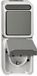 Merten MEG3495-8029 combi veiligheidsstopcontact wisselschakelaar Aquastar AP WG