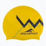 Merkloos / Sans marque Aquafeel Zig Zag Zwembril - Geel - One Size