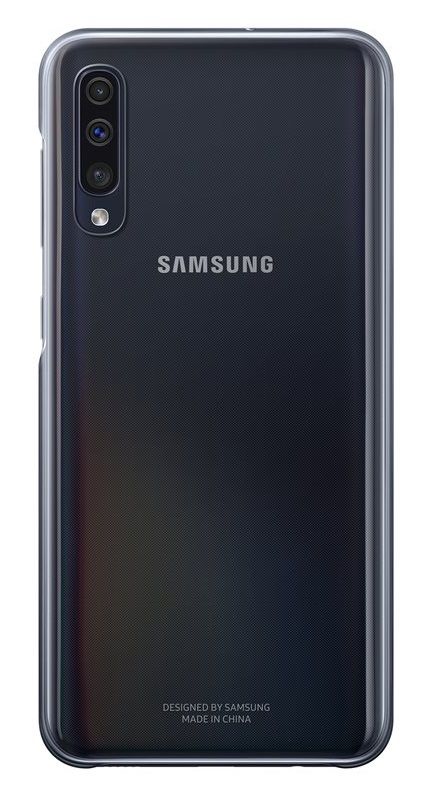 Samsung Galaxy A50 Case - Black/Transparent Cover