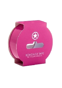 Ouch! Non Sticky Bondage Tape - Pink - 17,5mtr x 2,5cm