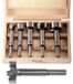 Awtools Serie - Forstner Boren Set - 15-20-25-30-35mm - 8mm Schacht - Hardmetalen Bladen