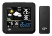 CGV MY METEO-1NC Draadloos Weerstation Zwart LCD Kleurenscherm Batterij