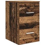 Maison Exclusive - Armoire de salle de bain en chêne artisanal, 30 x 44,5 x 50 cm, fabriquée en panneaux de fibres de bois