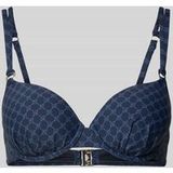 JOOP! Bikinitop opaal / donkerblauw