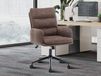 AIMONS Chaise de bureau tissu raven brun