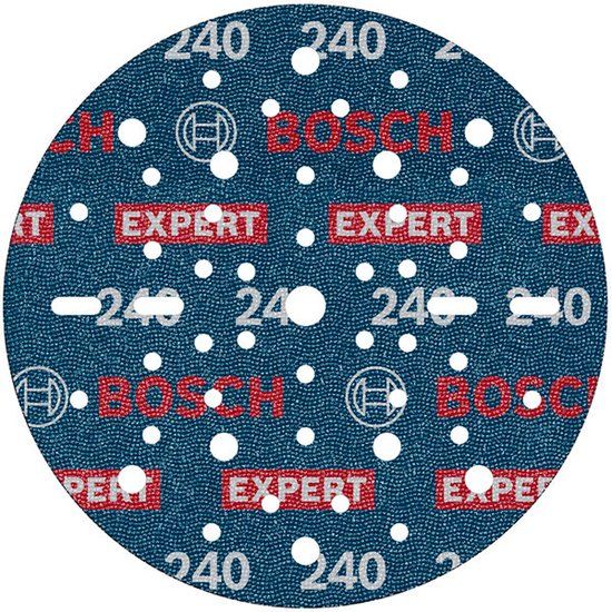 Bosch Professional Bosch EXPERT O780 folieschuurschijf 150 mm K240 50 stuks