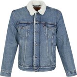 Levi's Trucker Spijkerjack Type 3 Sherpa Denim Blauw - Heren - Maat M - Regular-fit