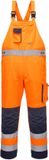 Portwest TX52 Dijon Hi-Vis Amerikaanse Overall Oranje/Marine L