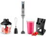 OEM Stabmixer 2000 watt roestvrij staal met accessoires zilverkleurig