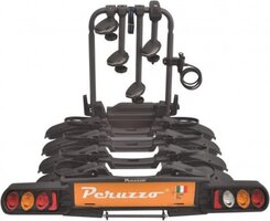 Peruzzo Pure Instinct 4 - Fietsendrager - Trekhaak - Zwart - 60 kg - Inklapbaar