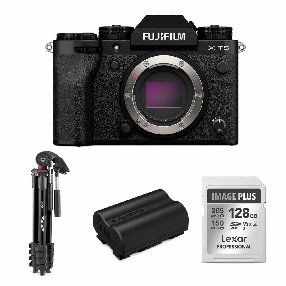 Fujifilm X-T5 Zwart Holiday kit