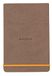 RHODIA 194377C - Hardcover Webnotepad Notitieboek Taupe - A5 - Gelijnd - 192 Afscheurbare Pagina's - Clairefontaine Ivoor Papier 90 g/m² - Leeslint, Elastieksluiting - Imitatieleer - Rhodiarama