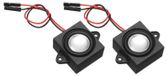 Haut-parleur - Mini large bande - 3 W - 4 ohm - 2 pièces