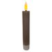 Mansion Atmosphere Bougie LED rechargeable 2.2x12.5cm gris rustique