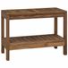 vidaXL Badkamer Zijtafel Naturel 60 x 30 x 45 cm Massief Teakhout