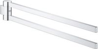 GROHE Selection Handdoekhouder Dubbel - Draaibaar - Chroom - 41063000