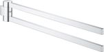 GROHE Selection Handdoekhouder Dubbel - Draaibaar - Chroom - 41063000