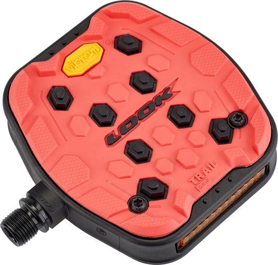 Look Trail Grip Pedals - Red - 2020 Model