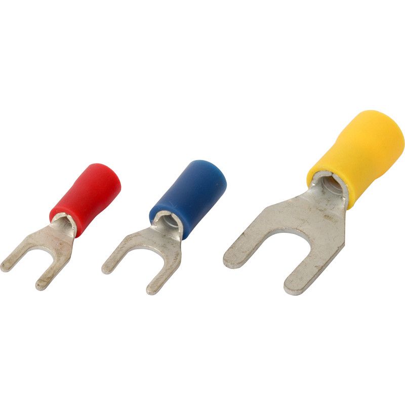 Lip-vorkkabelschoen 2,5 x 5,3mm blauw (100 stuks)
