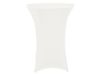 Perel FP200 tafelkleed wit rond 80 cm x 100 cm