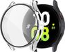 Strap-it Hard case bescherming - Stevig PC hoesje met glasplaat geschikt voor Samsung Galaxy Watch 5 44mm - transparant