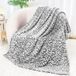 SEEGU Flanellen deken zachte fleece dekens warme plaid voor bank, luipaard zwart, sprei 130 x 150 cm (50 x 60 in) (BP-24)