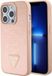 Guess iPhone 15 Pro Max Hoesje Triangle Coco Hard Case Logo Roze