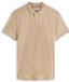 Tommy Hilfiger Heren Polo Korte Mouw Katoen M Beige