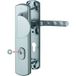 Hoppe Ensemble de sécurité palière à tirage sur grande plaque Confluence épaisseur de porte 37 à 52 mm inox F9