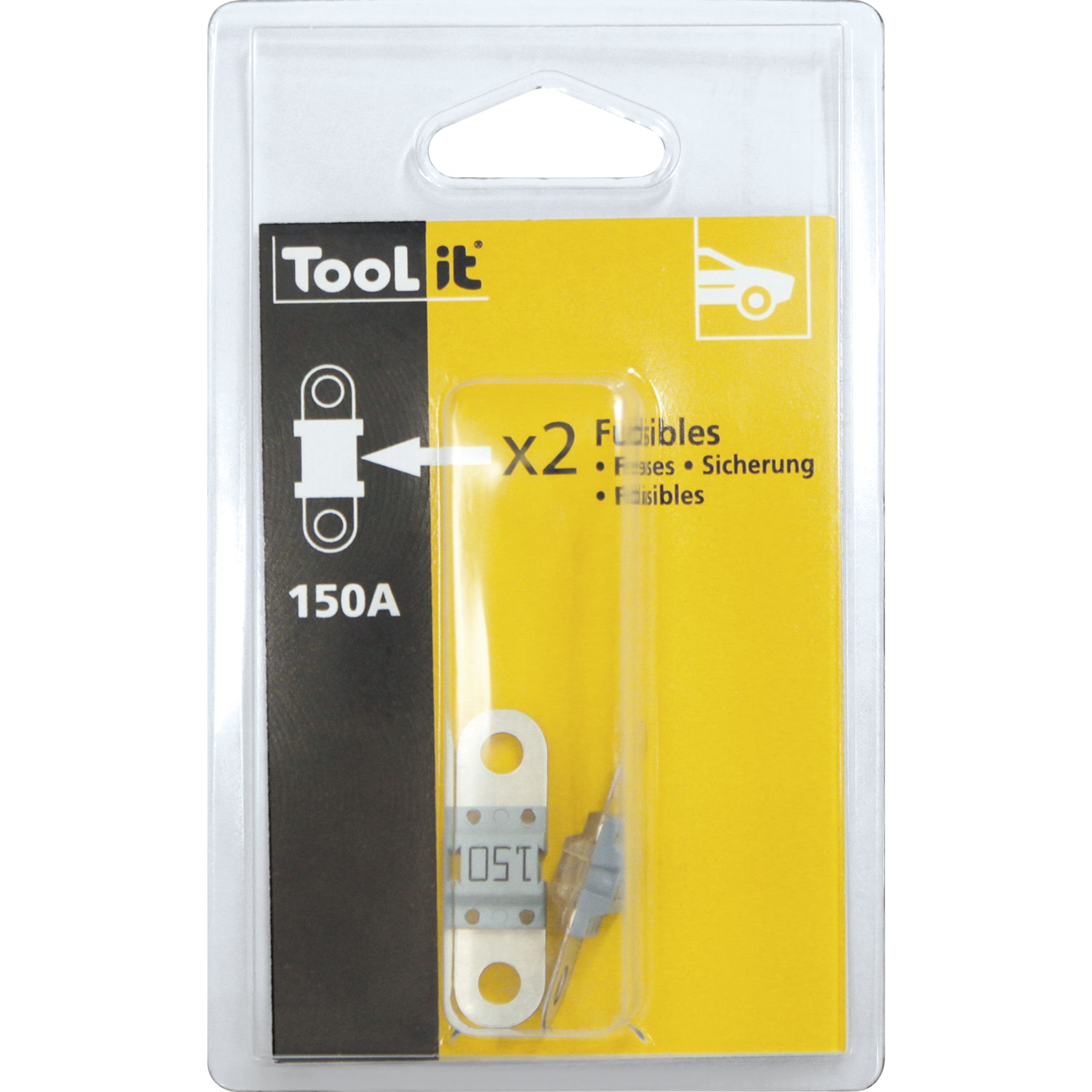 Gys 054639 2 zekeringen-150 A voor NEOSTART 320 - Blister