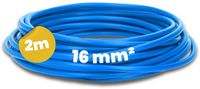 Kalitec 2 meter H07V-K 16 mm² blauwe bedradingskabel